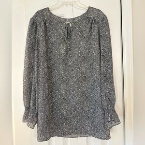 Vintage Casual Corner poet blouse, size 2X